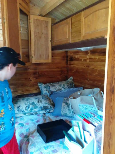 This downstairs bed has another bed that pulls out above. Took up quite a lot of floorspace though. http://www.ggcdesigns.com/